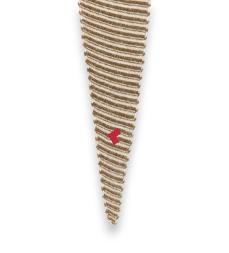 Bellerose Fular Dusol a rayas beige