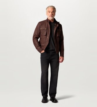 Belstaff Jaqueta Racemaster bordô
