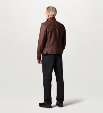 Belstaff Jaqueta Racemaster bordô
