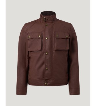 Belstaff Jaqueta Racemaster bordô