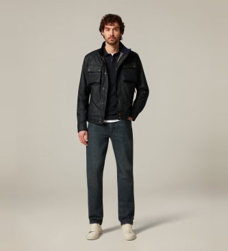 Belstaff Kurtka Racemaster granatowa