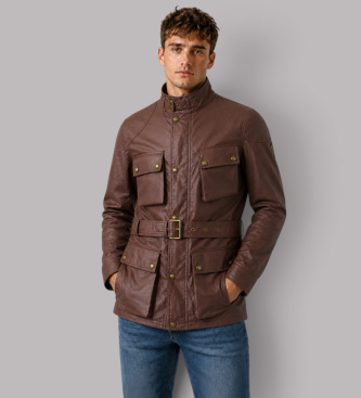 Belstaff Trialmaster-jakke bordeaux