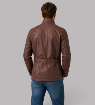 Belstaff Trialmaster-jakke bordeaux