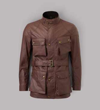 Belstaff Trialmaster-jakke bordeaux