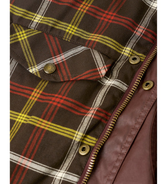 Belstaff Trialmaster-jakke bordeaux