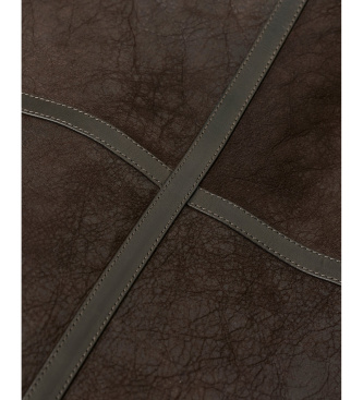 Belstaff Veste en cuir Winterbrook marron