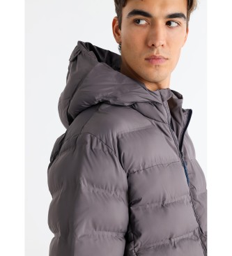 Bendorff Manteau matelass avec capuche grise