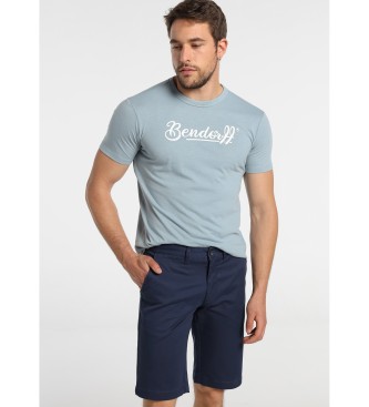 Bendorff Marineblaue Bermuda-Shorts aus Twill