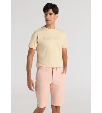 Bendorff Regular fit chino shorts pink