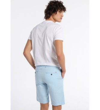 Bendorff Bermudas Boy Blue Gabardine Shorts