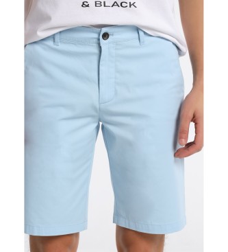 Bendorff Bermuda Boy Blaue Gabardine Shorts