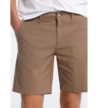 Bendorff Bermuda kratke hlače Mini Print rjave barve