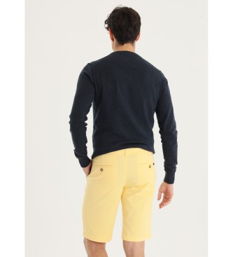 Bendorff Chino Slim Bermuda Shorts - Medium Waist Casual Style 