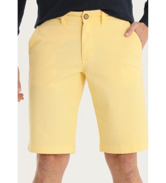 Bendorff Chino Slim Bermuda Shorts - Medium Waist Casual Style 