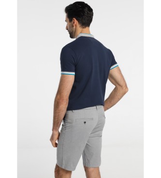 Bendorff Gray Oxford Bermuda shorts