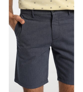 Bendorff Blue Oxford Bermuda shorts