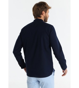 Bendorff Camicia a maniche lunghe blu navy