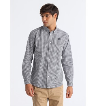 Bendorff Camicia Vichy blu navy