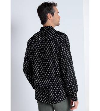 Bendorff Long sleeve shirt with black miniprint