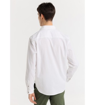 Bendorff BENDORFF - Camisa polera elastica de manga larga basica blanco