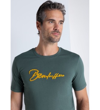 Bendorff Kurzrmeliges Basic-T-Shirt aus Chenille