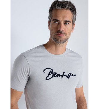 Bendorff Podstawowa koszulka z krótkim rękawem szenilowa szara
