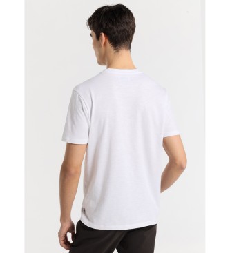 Bendorff T-shirt met korte mouwen en wit chenililelogo
