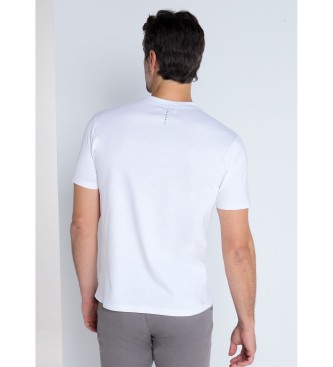 Bendorff T-shirt grafica bianca a maniche corte