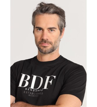 Bendorff T-shirt graphique  manches courtes Bdf noir
