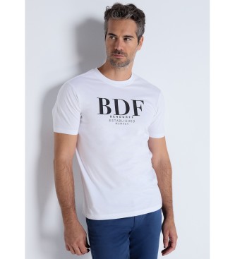 Bendorff Grafisk kortrmad T-shirt BDF vit