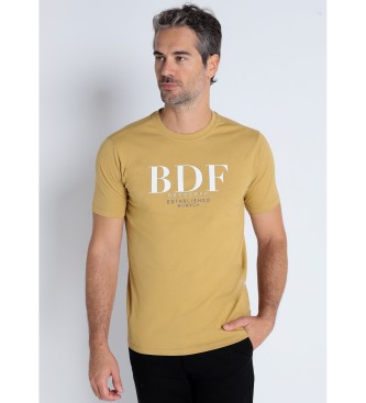 Bendorff Grafična majica s kratkimi rokavi BDF gorčična