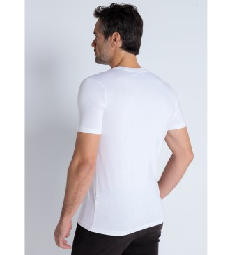 Bendorff T-shirt graphique  manches courtes avec broderie blanche