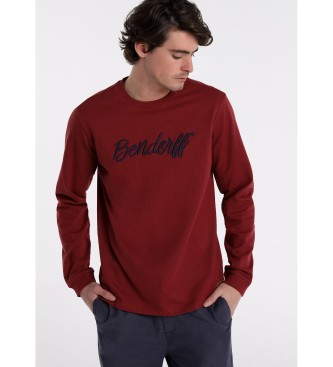 Bendorff T-shirt  manches longues avec logo brod