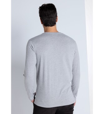 Bendorff Graphic long sleeve t-shirt eclipse collection grey