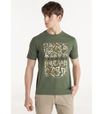 Bendorff T-shirt grfica folhas verdes