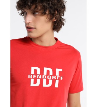 Bendorff Short Sleeve T-shirt Logo Bdf red