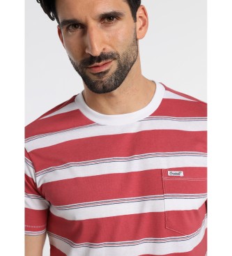 Bendorff T-shirt à rayures rouges