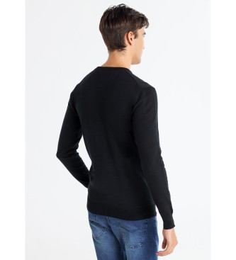 Bendorff Jersey bsico de punto con Logo bordado negro