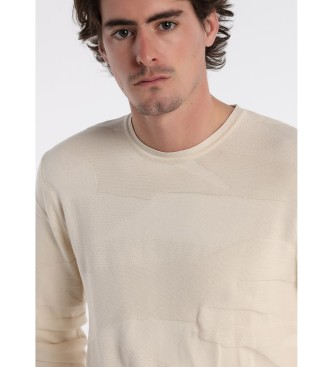 Bendorff White box-collared sweater