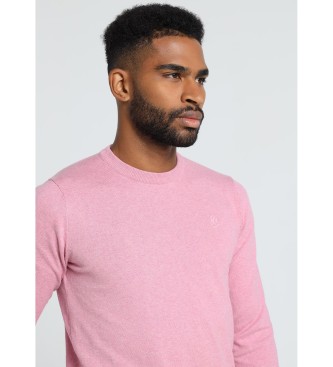 Bendorff Jersey con cuello caja rosa
