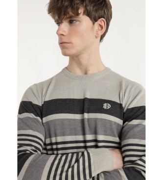 Bendorff Camisola com riscas cinzentas