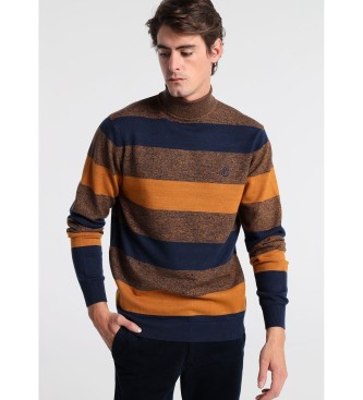 Bendorff  Twisted Yarn Swan Neck Sweater brown