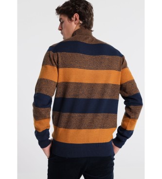 Bendorff  Twisted Yarn Swan Neck Sweater brown