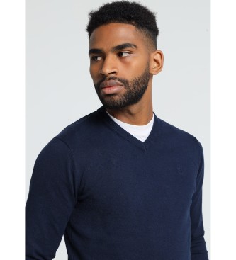 Bendorff V-neck sweater 132181 Blue