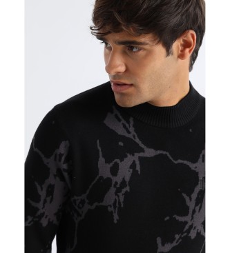 Bendorff Camisola em jacquard de mrmore preta