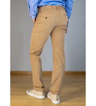 Bendorff Brown Corduroy Chino Trousers