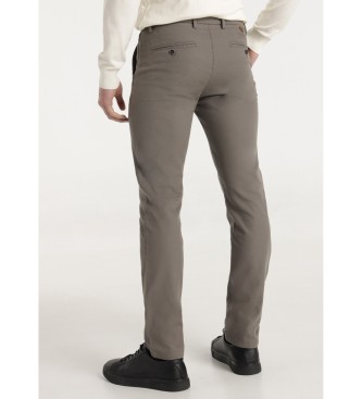 Bendorff Slim chino trousers Dobby grey