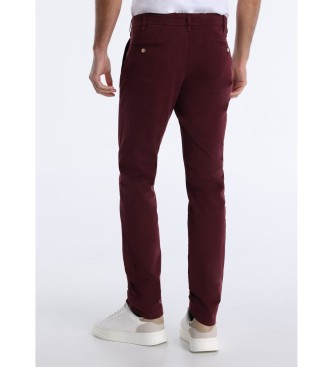 Bendorff Pantaln Chino Regular Fit granate