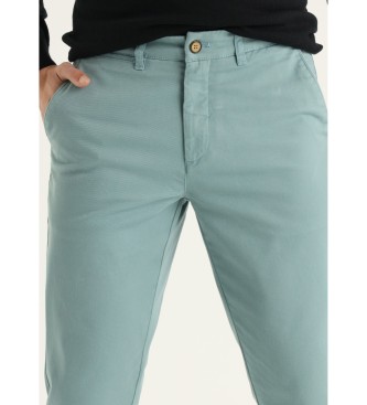 Bendorff Chino broek regular - medium taille Casual stijl groen