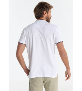 Bendorff Polo bianca a maniche corte con elastico